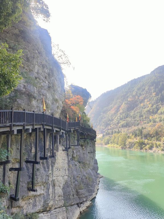 Tagesausflug mit Privattransfer zum nationalen Naturschutzgebiet Tangjiahe in Guangyuan, Sichuan, und zur Mingyue-Schlucht mit englischsprachigem Service