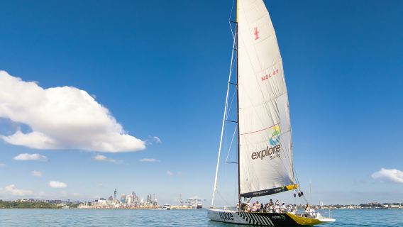 Neuseeland [Auckland America's Cup Segelboot-Erlebnis] Fahrerlebnis/Hafensegel/Optionelles Drei-Gänge-Menü Explore