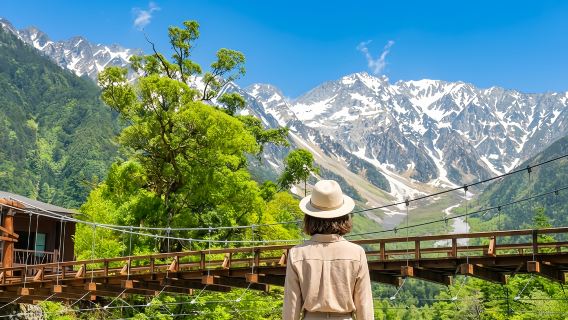 Wandeling in Kamikochi eendaagse tour|Azusa River Geheime Vallei · Bergpelgrimstocht langs het Myojin-meer [heen- en terugreis vanaf Nagoya]