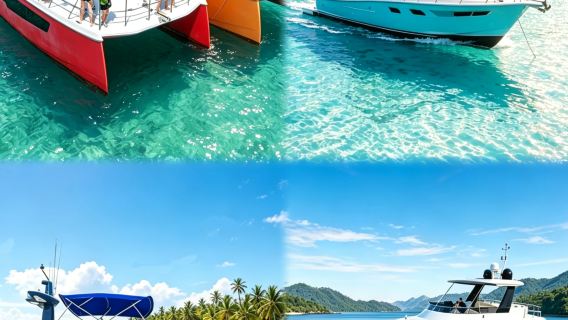 Fuli Bay shared yacht fishing - shared yacht sea fishing in Lingshui Fuli Bay with Double Sail Rock fishing tour