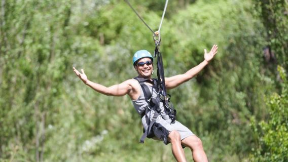 Coral Crater Adventure Park: 6 tyrolek + transport w obie strony