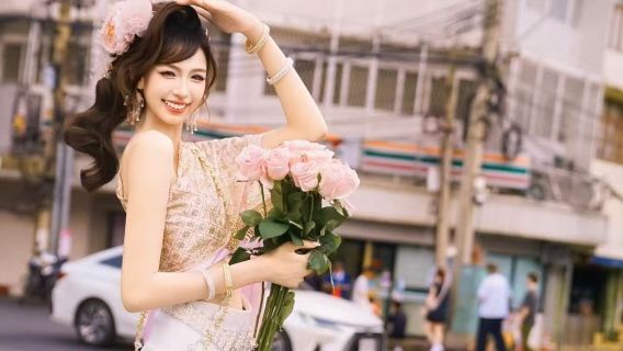 Bangkok travel photo shoot (costume rental + optional styles + high-quality clothing + premium service)