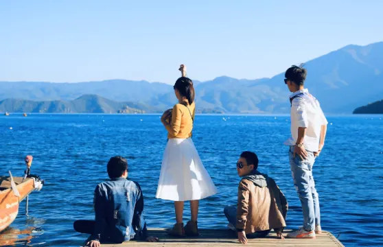 麗江瀘沽湖一日遊【貴！但係真純玩！+女神灣360環湖+豬槽船