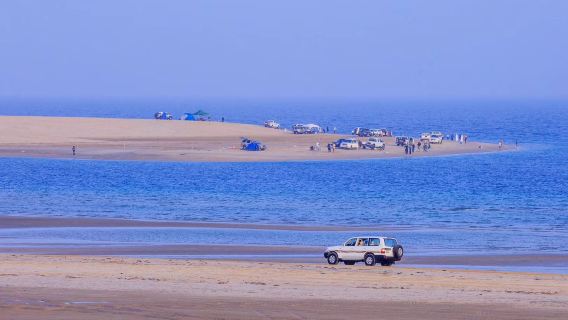 Safari nel deserto di sabbia del Qatar Doha / Noleggio fuoristrada Toyota / Ritiro andata e ritorno in località designate