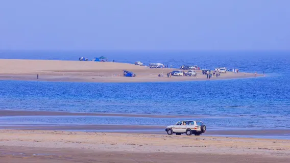Safari Pasir Gurun Qatar Doha / Sewa Toyota Off-Road / Penjemputan Pulang Pergi di Lokasi yang Ditentukan