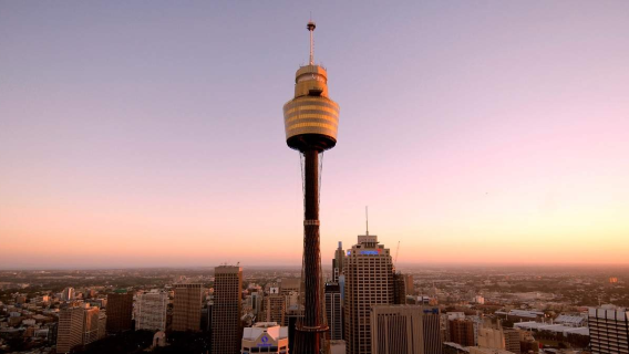 Ресторан SkyFeast с вращающейся платформой в Сиднейской башне: 90 минут обеда «шведский стол» или ужина «шведский стол»