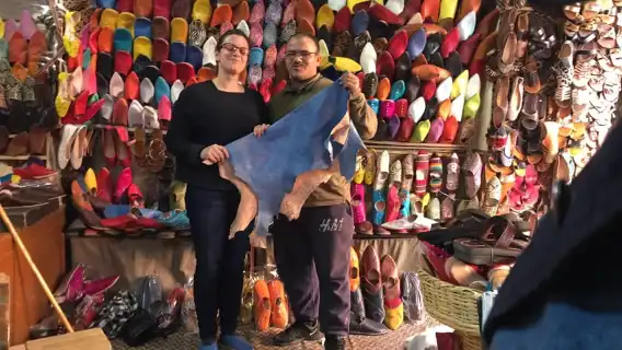 Marrakech: Babouch Making Workshop in the Medina