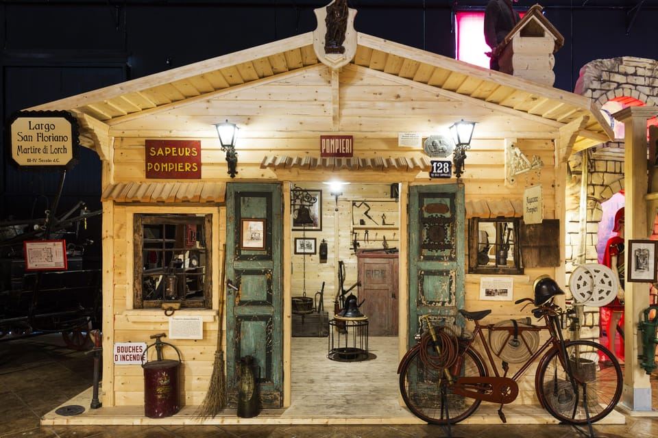 Experience at the Historical Museum of the Fire Brigade and the Italian Red Cross