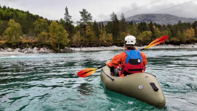 Aventura de packrafting en Voss