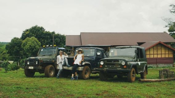Laos : excursion d'une journée en jeep et plantation de café Mystic Mountain