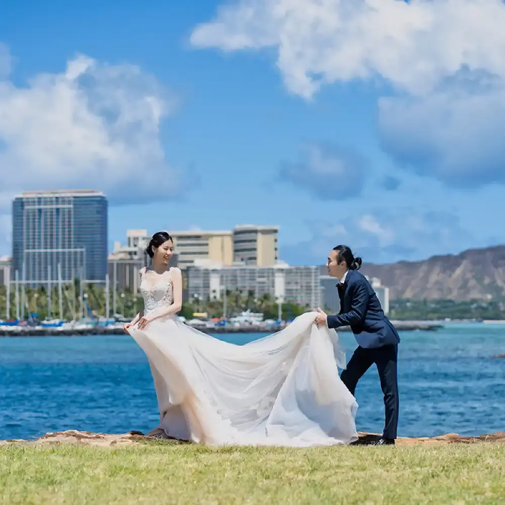 Hawaii island travel photo shoot[Hawaii, USA wedding photography