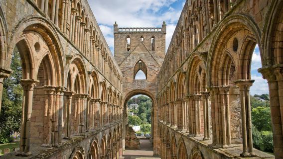 perjalanan satu hari Tembok Hadrian, Jedburgh, dan Perbatasan Skotlandia|Kelompok kecil yang indah|tiket masuk termasuk