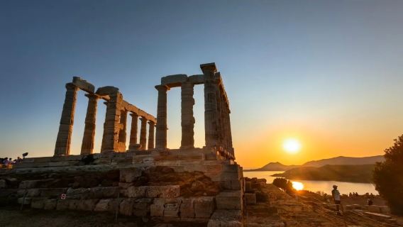 雅典+蘇尼翁角波塞冬神廟半日遊+欣賞愛琴海日落【中文司機】