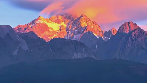 玉龍雪山+索道+藍月谷一日遊【單1團包車遊自由行】