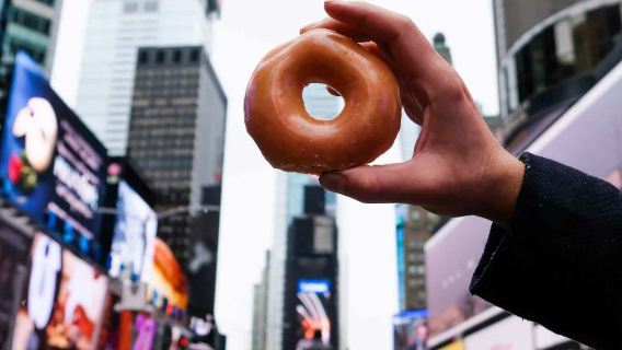 New York: visita guidata di Times Square + degustazione di ciambelle