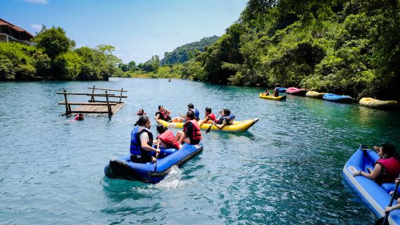 From Hue: Phong Nha Cave & Dark Cave Adventure Tour I Zipline & Mud Bath