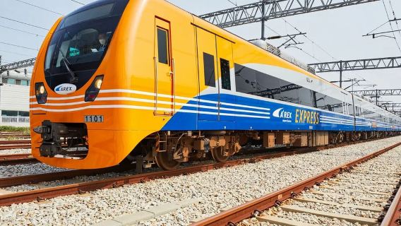 AREX аэропорт-экспресс|Аэропорт Инчхон - станция Сеул|AREX Экспресс-поезд из аэропорта Инчхон в Сеул