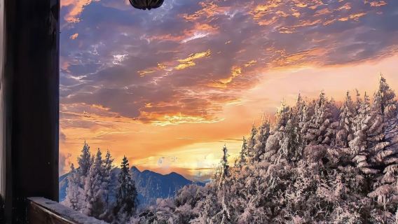 Changlinggang Skiing [Free Skiing Set Including Ski Poles, Skis, and Snowboard]