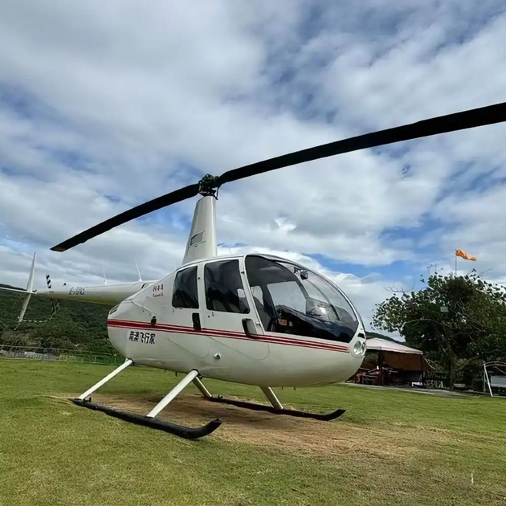深セスヘリコプター観光体験（空から山海を眺める+専用カスタムコース+
