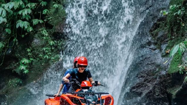 [Ubud Adventure] Bali's Popular Jungle ATV Ride - Kuber: Waterfall + Jungle + Tunnel + Mud - Non-stop Thrills [Private Charter Optional]