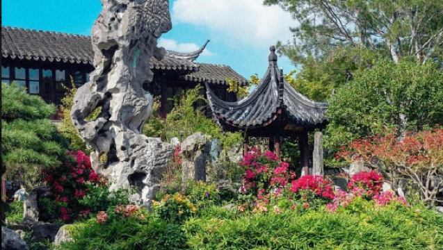 Suzhou private charter 1-day tour: Humble Administrator's Garden (Zhuozheng Garden) + Hanshan Temple + Pingjiang Road/optional Chinese-English guide