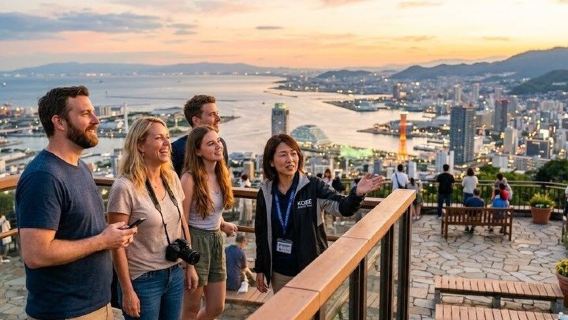 Kobe 4hr Private Tour with Government-Licensed Guide