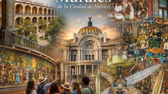 Mexico City-muralismrundtur: Diego Rivera, Bellas Artes & historia