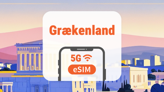 Grækenland 5G eSIM | Dobbelt netværk • Alle AI & TikTok | 1–30 dage | QR-kode