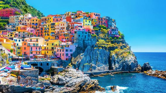 Cinque Terre Boat Tour + Snorkeling + Lunch in Monterosso