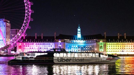London: Roundtrip Uber Boat by Thames Clippers