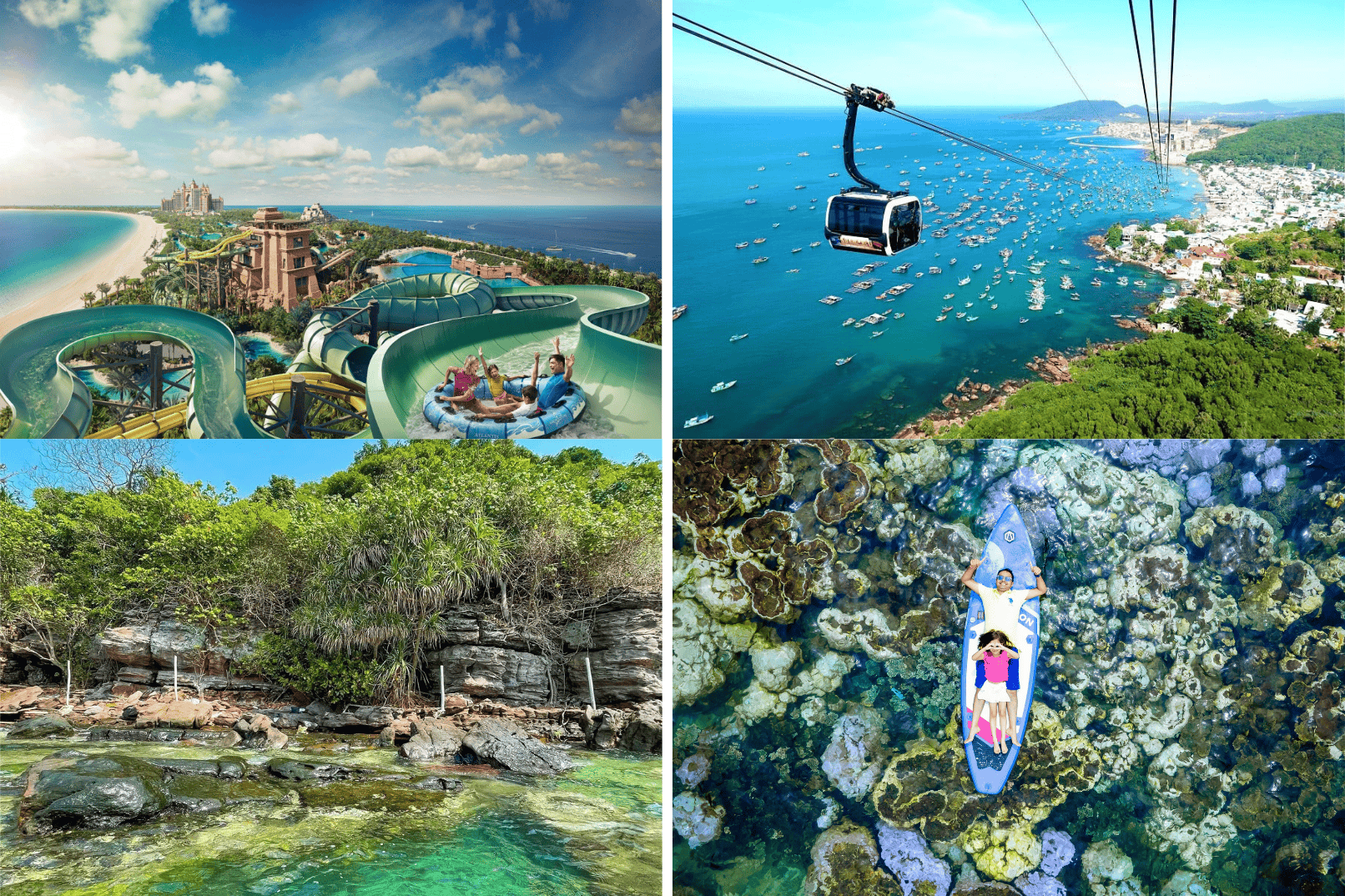 Phu Quoc Islands Hopping Tour by Speedboat & SunWorld Hon Thom Excursion