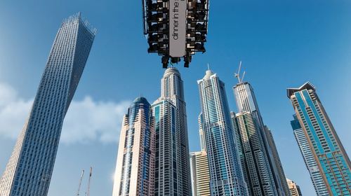 Dubai cuisine Dinner in the Sky UAE viral Dubai aerial crane lunch dinner Dubai restaurant 6
