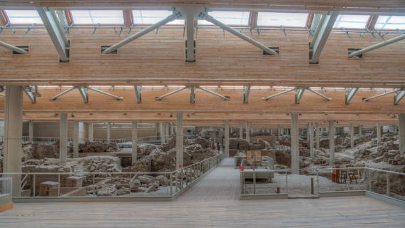 Santorin: Eintrittskarte für Akrotiri und Audioguide