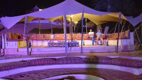 Evening Desert Dune Bashing by 4*4 Vehicle