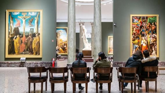Rondleiding door de Brera-galerij en wandeling door de historische wijk Brera