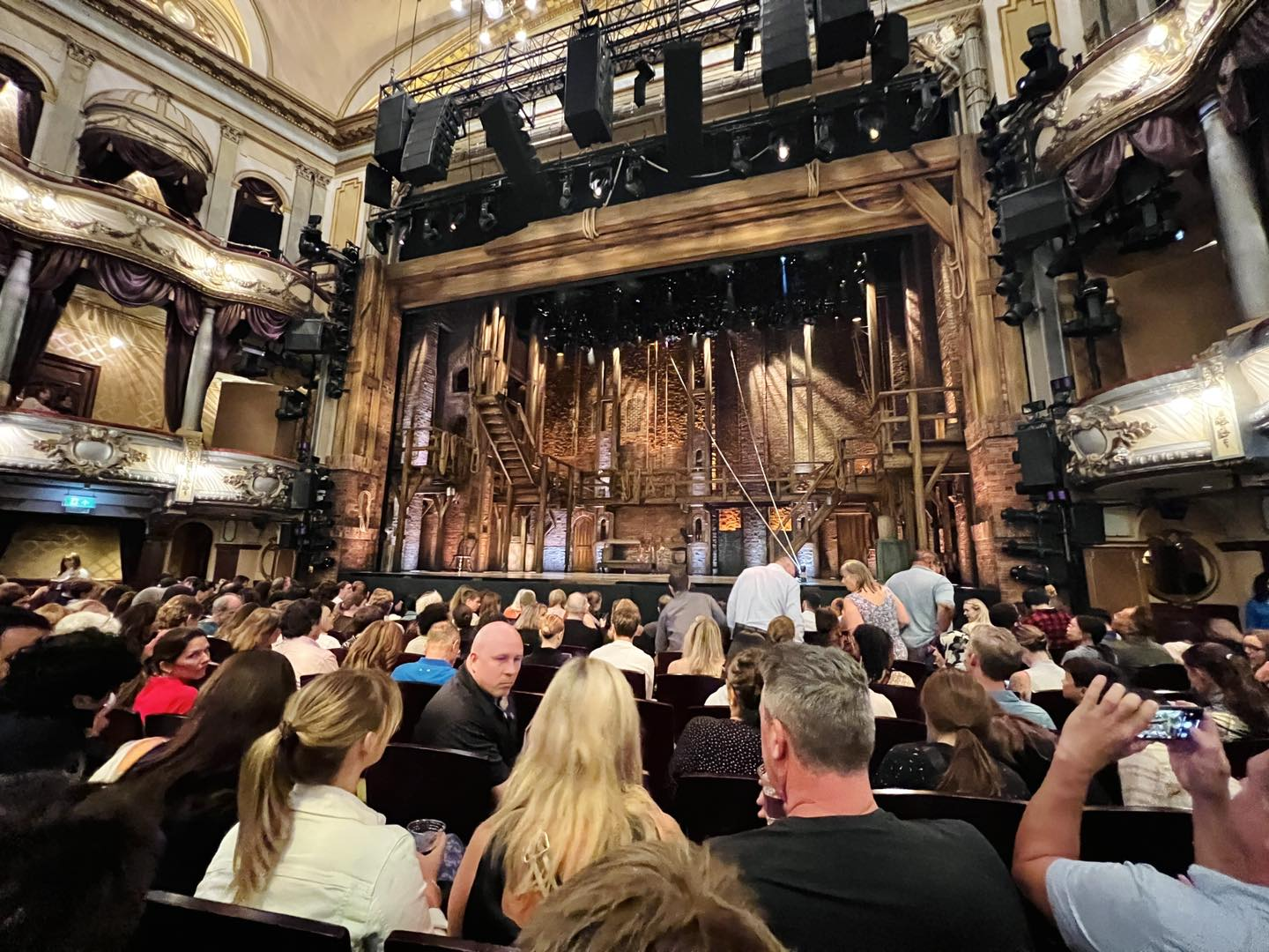 Experiencia en el musical «Hamilton» en el Victoria Palace Theatre de Londres, Reino Unido