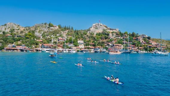Dari Ucagiz: Tur Kayak Berpemandu Laut Kekova