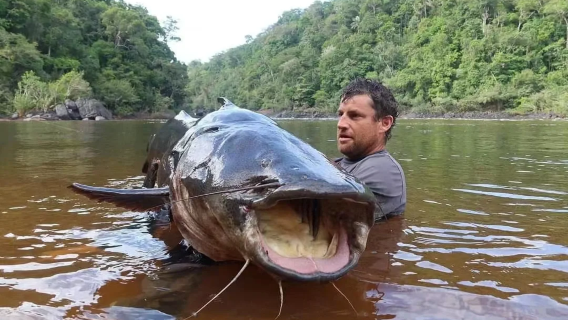 Private 1-day tour of giant monster fishing from Ho Chi Minh City