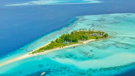 仙本那敦沙卡蘭海洋公園+軍艦島+珍珠島+曼達布安島一日遊