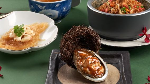 платежный ваучер на 100 сингапурских долларов в ресторан Feng Shui Inn в Курортах World Sentosa Singapore