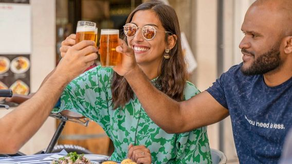 Lissabon: Geführte E-Bike-Kulinariktour + 5 kulinarische Verkostungen