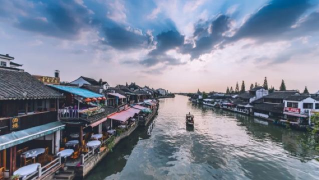 เซี่ยงไฮ้ หมู่บ้านโบราณจูเจียเจียว ทัวร์ครึ่งวันภาษาอังกฤษ