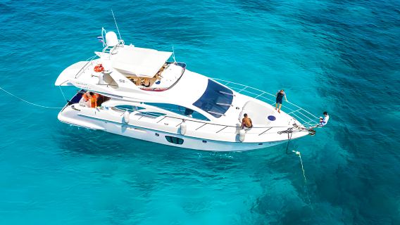 Luksus yacht charter dagsrejse til søs i Thành phố Nha Trang: snorkling, havfiskeri, vietnamesisk rejse med mulighed for gruppeture