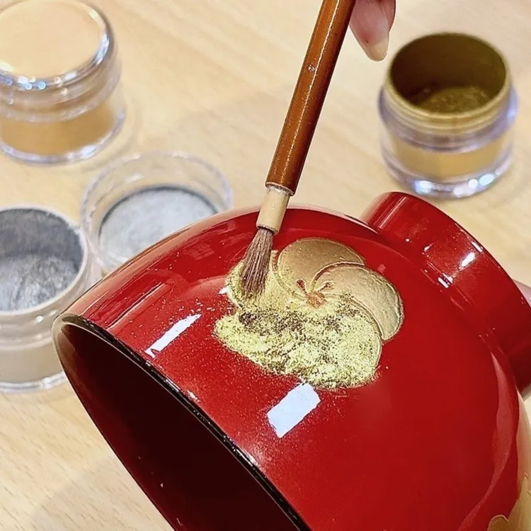 器 日本橋夢東本店】日本の伝統文化の美を体験（金沢箔貼り、簡易蒔絵