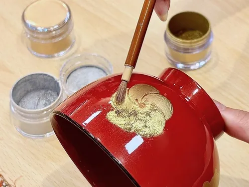 器 日本橋夢東本店】日本の伝統文化の美を体験（金沢箔貼り、簡易蒔絵