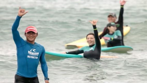韓国江陵金津ビーチサーフィンレッスン｜無制限の無料サーフィン付き、初心者から上級者まで参加可能