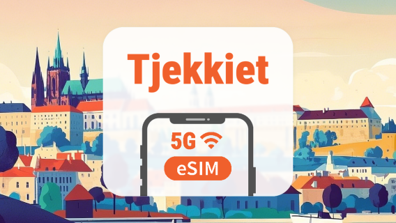 Tjekkiet 5G eSIM | Dobbelt netværk • Alle AI & TikTok | 1–30 dage | QR-kode