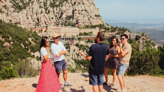 Barcelona: Montserrat with Optional Black Madonna & Cogwheel