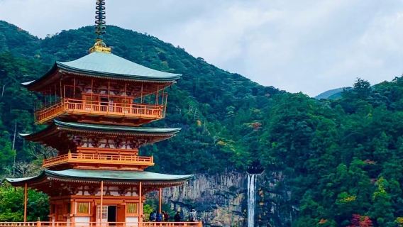 Berlepas dari Stesen Nagoya [Tanah Suci Berjalan Kaki Warisan Dunia Kumano Kodo + Air Terjun Nachi lawatan sehari]
