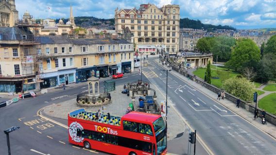 Bath Tootbus hop-on hop-off bus tour in the United Kingdom